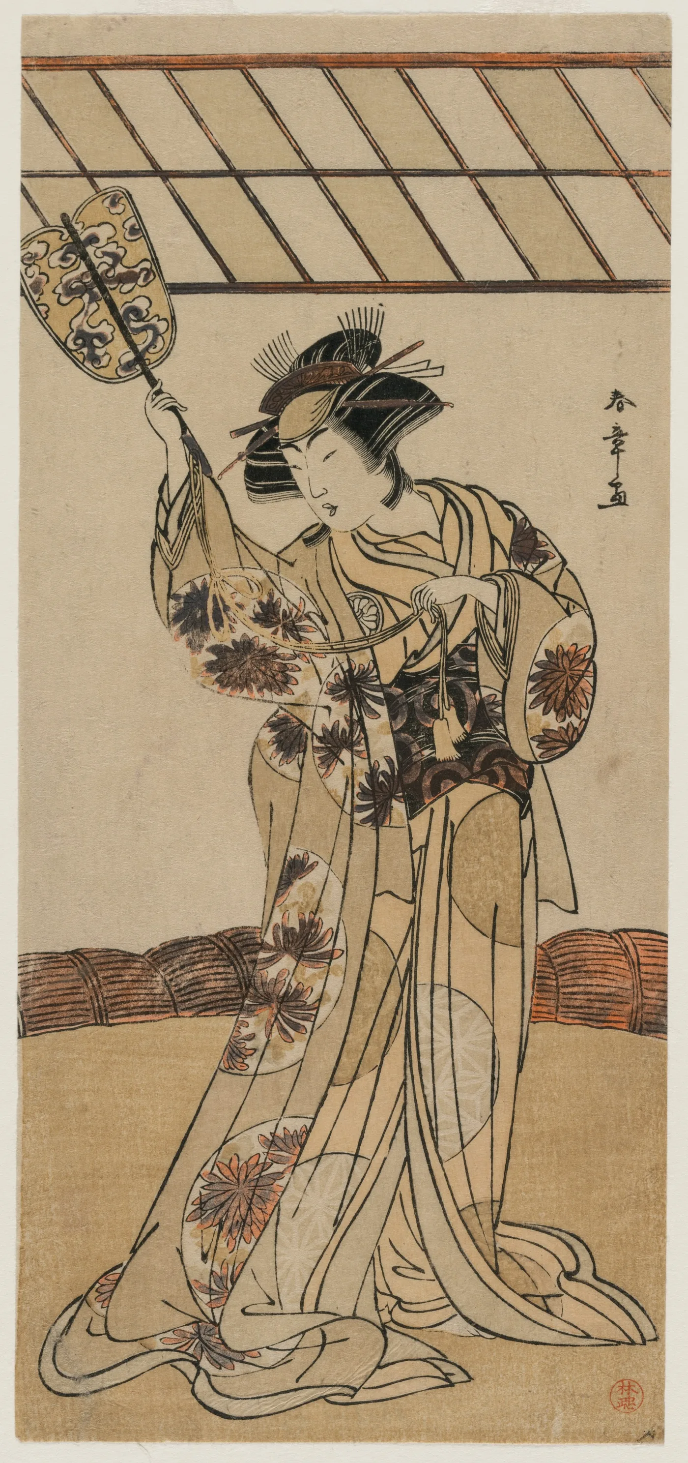 Segawa Kikunojō III as Teruha, 1778