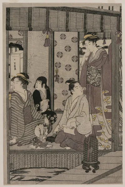 Morning Glory (from the series The Tale of Genji in Elegant Modern…, 1790