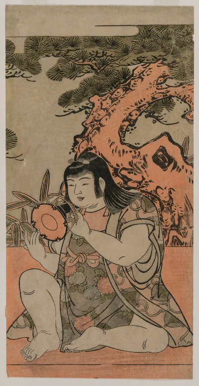 Doll Playing a Hand Drum, 1770