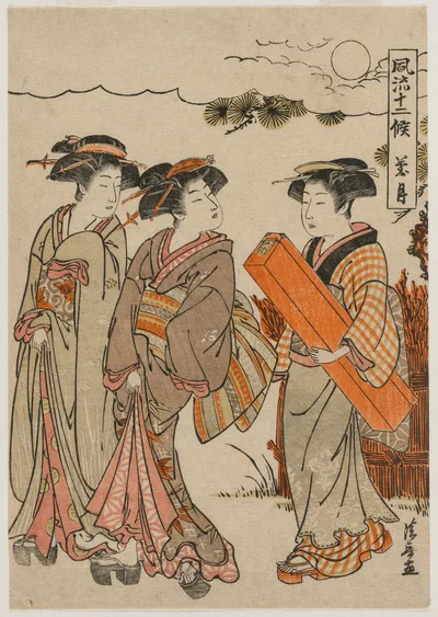The Eighth Month (from the series Fashionable Presentations of the…, 1779