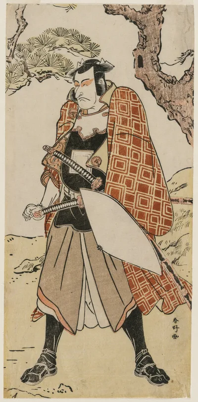 Ichikawa Danjuro V as a Travelling Warrior, 1780