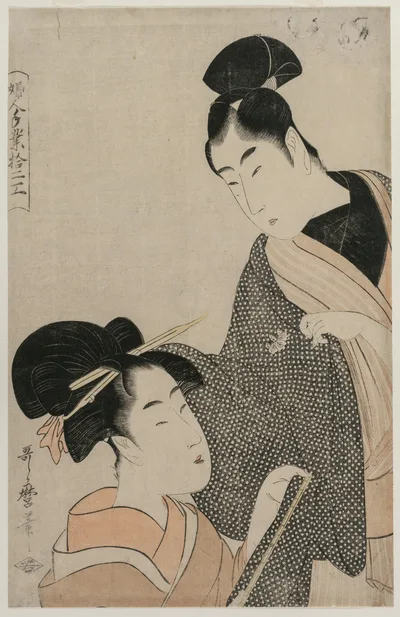 Woman Measuring a Man's Gown (from the series Twelve Occupations of…, 1790