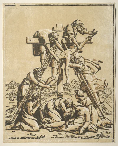 Photograph from 1518: Descent from the Cross