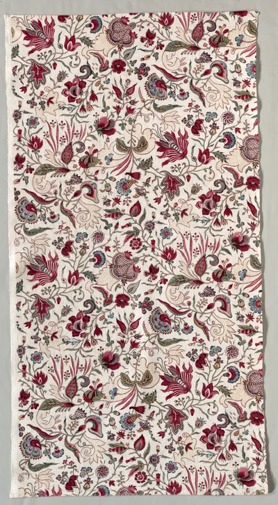Fragment of a Quilted Skirt, 1785