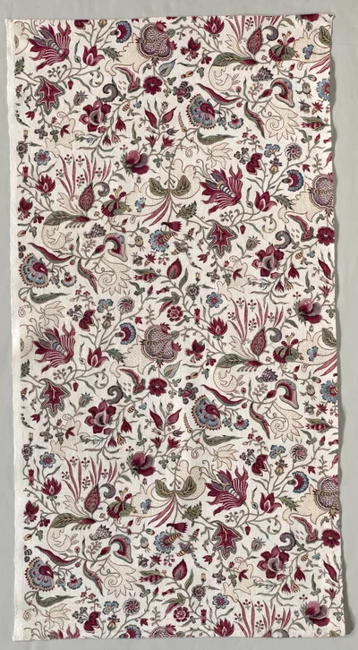 Fragment of a Quilted Skirt, 1785