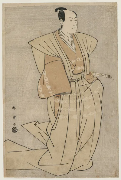 Sawamura Sojuro III as Enya Hangan in Kanadehon Chushingura, 1795