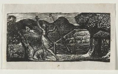 The Pastorals of Virgil, Eclogue I:  The Shepherd Chases away a Wolf, 1821