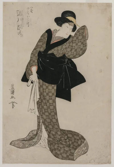 Segawa Roko as Hachizo's Wife Ohatsu, 1805