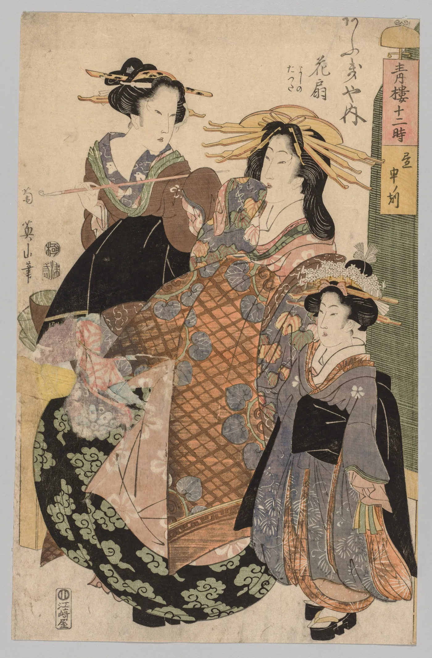 Two Women and a Girl, 1800