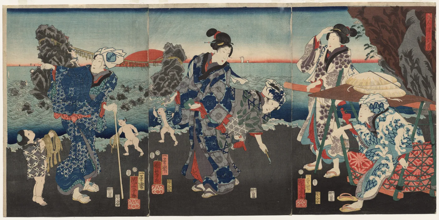 Splendid View at Futamigaura Bay, 1854