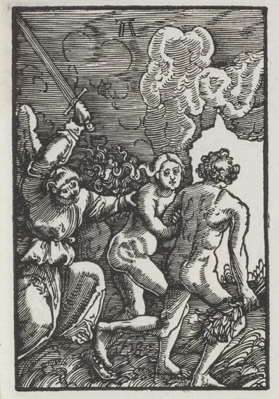 The Fall and Redemption of Man:  The Expulsion from Eden, 1515