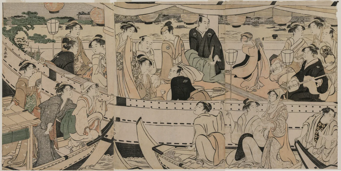Boating Party on the Sumida River, 1789