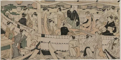 Boating Party on the Sumida River, 1789