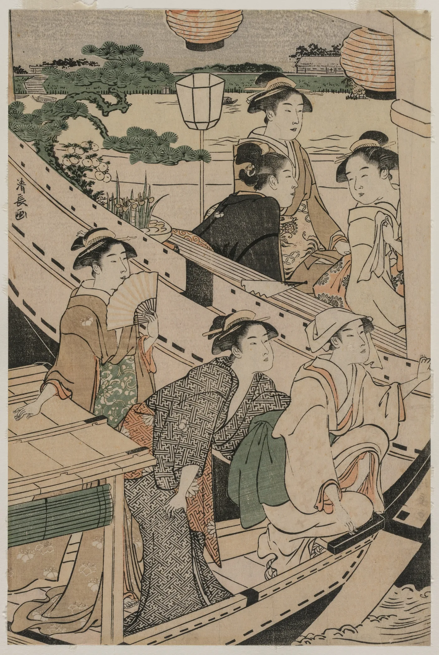 Boating Party on the Sumida River, 1789