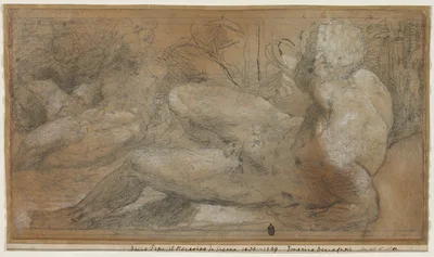 Photograph from 1540: Three Male Nudes