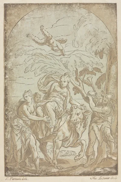 Photograph from 1725: The Rape of Europa
