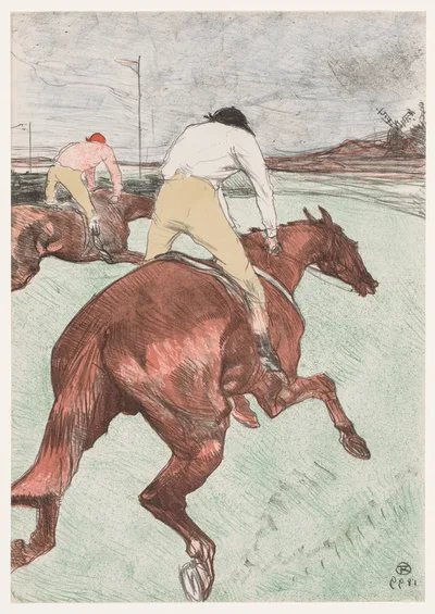 Photograph from 1899: The Jockey