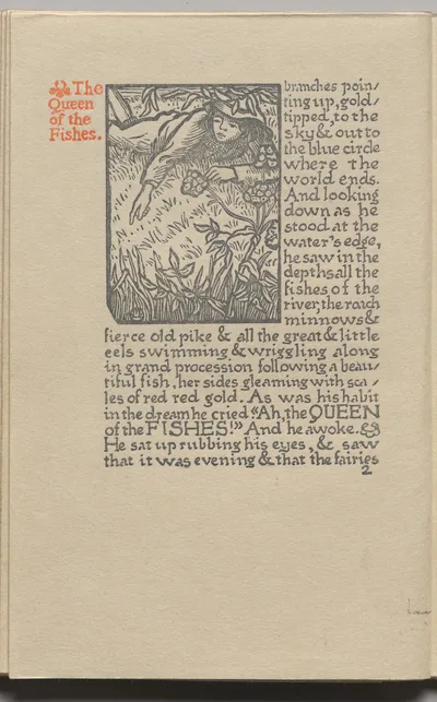 The Queen of the Fishes: Plate 2, 1894