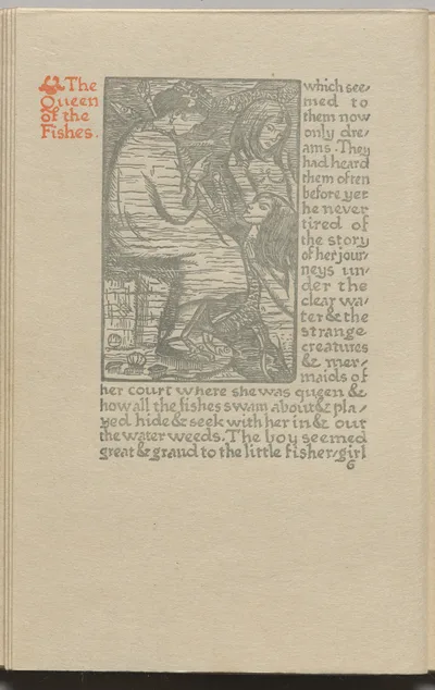 The Queen of the Fishes: Plate 6, 1894