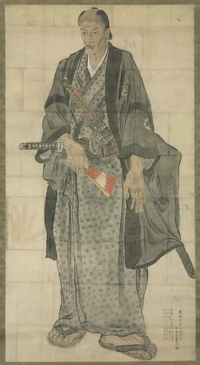 Photograph from 1827: Portrait of Ōzora Buzaemon