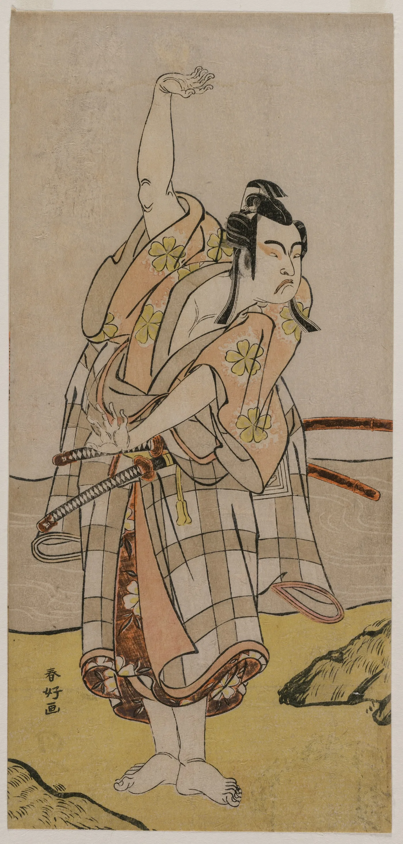 Actor Ichikawa Yaozō II as Sakuramaru, 1776