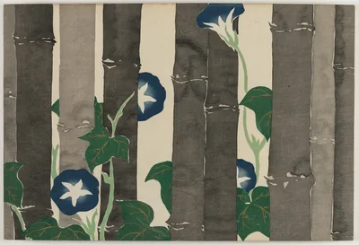 Flowers of a Hundred Worlds (Momoyogusa): Morning Glories (Asagao), 1909