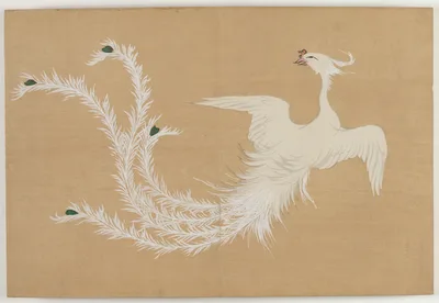 Flowers of a Hundred Worlds (Momoyogusa): White Phoenix  (Hakuho), 1909