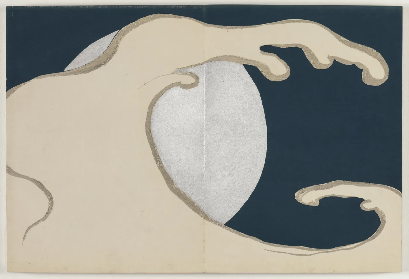 Flowers of a Hundred Worlds (Momoyogusa): Rising Waves (Tachinami), 1909