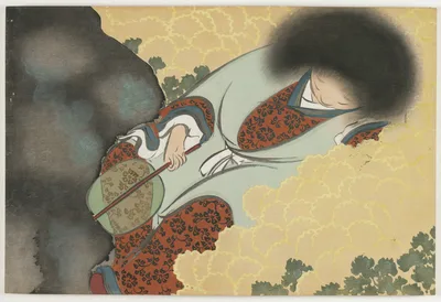 Flowers of a Hundred Worlds (Momoyogusa): Chrysanthemum Boy (Kikujidō), 1909