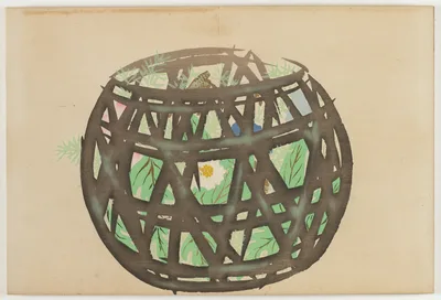 Flowers of a Hundred Worlds (Momoyogusa): Flower Basket (Hanakago), 1909