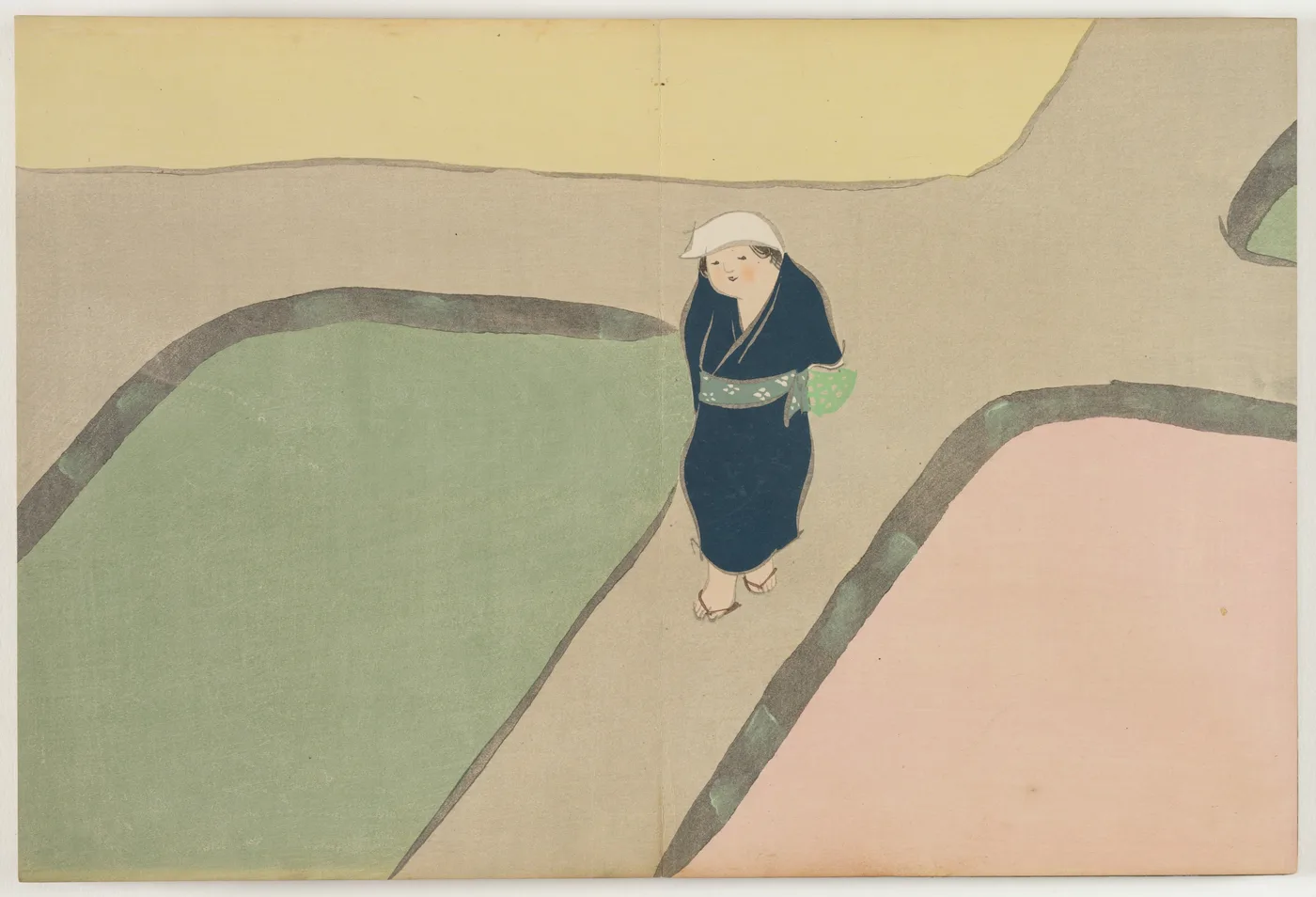 Flowers of a Hundred Worlds (Momoyogusa): Spring Field (Haru no…, 1909