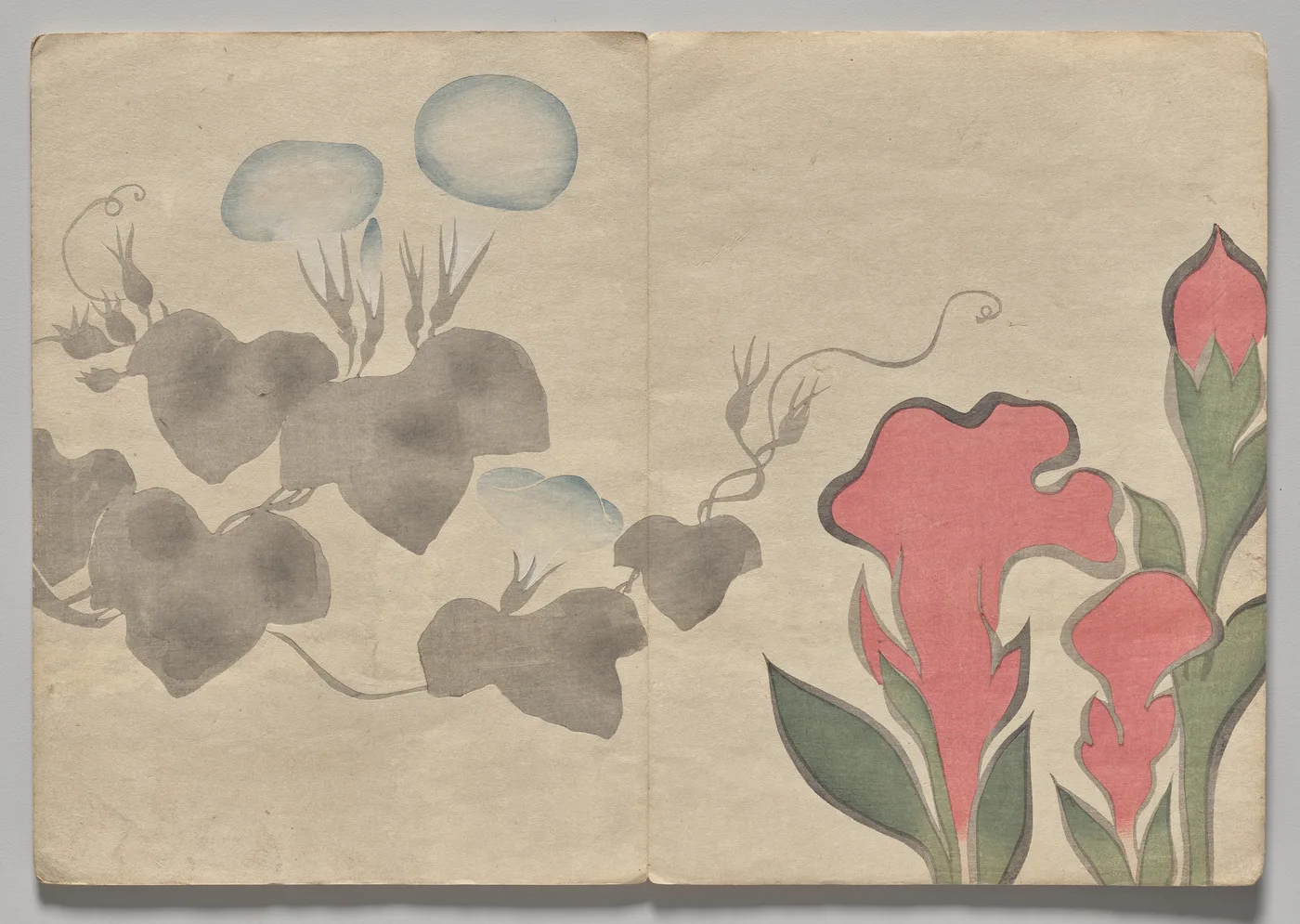 Scene from The Kōrin Picture Book (Volume 1), 1800