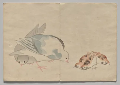 Scene from The Kōrin Picture Book (Volume 1), 1800