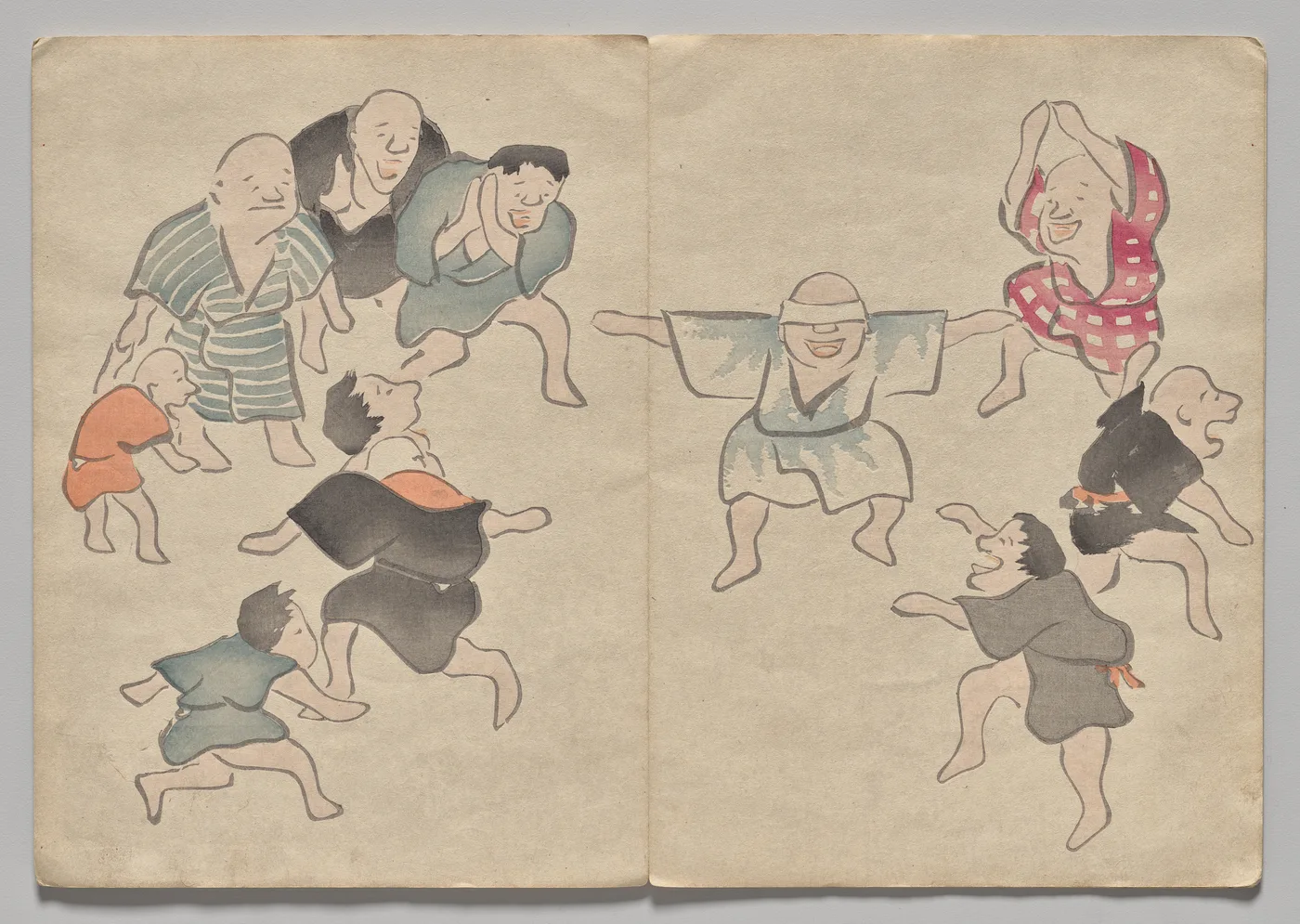 Scene from The Kōrin Picture Book (Volume 1), 1800