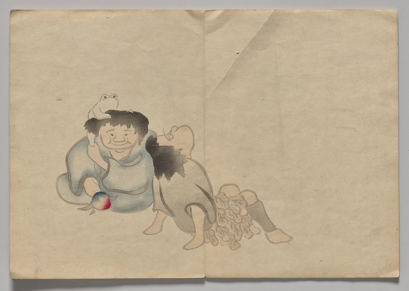 Scene from The Kōrin Picture Book (Volume 2), 1800