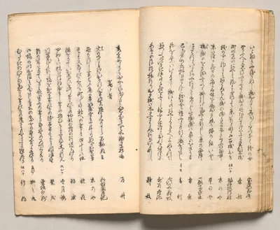 Spread Seventeen from Volume Two of People of Japan in Light Verse…, 1857