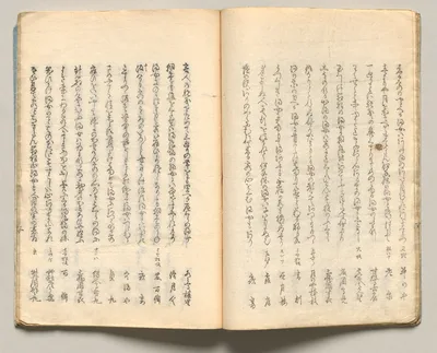 Spread Ten from Volume Six of People of Japan in Light Verse (Kyōka), 1857