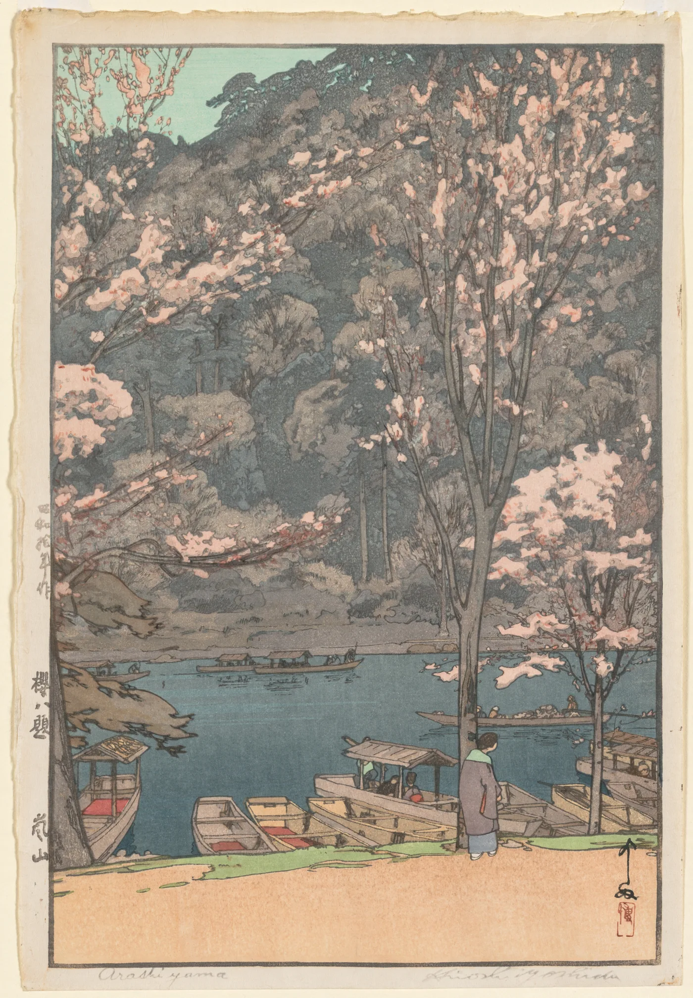 Eight Scenes of Cherry Blossom: Arashiyama, 1935