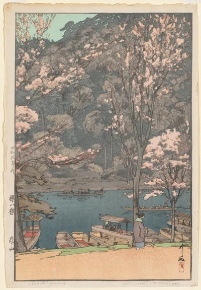 Eight Scenes of Cherry Blossom: Arashiyama, 1935