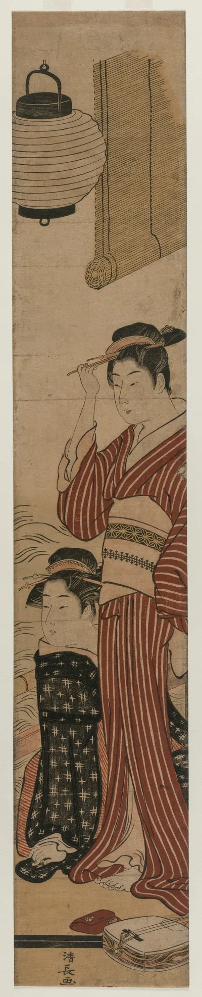 Two Geisha on a Balcony, 1782